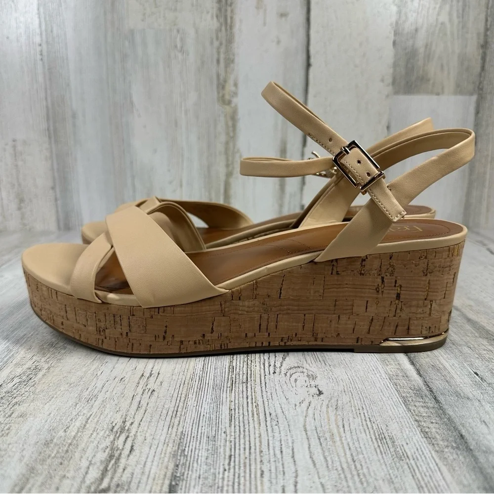 New Franco Sarto Pelma Platform Sandals #267‎